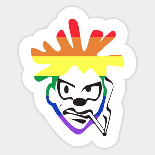 Pissed Pride - Humorous Graphic Sticker